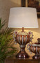Tall Bronze Urn Shaped Table Lamp N270-468655