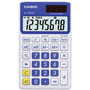 CASIO SL300VCBESIH Solar Wallet Calculator with 8-Digit Display (Blue) R810-CIOSLVCBESIH
