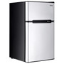 3.2 cu ft. Compact Stainless Steel Refrigerator-Gray - Color: Gray D681-EP22672GR