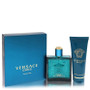 Versace Eros by Versace Gift Set -- 3.4 oz Eau De Toilette Spray + 3.4 oz Shower Gel (Men) V728-534902