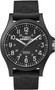 Timex Mens TW4B08100 Expedition Arcadia Black Fabric Strap Watch G818-TW4B08100