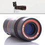 Color: Black/Red - Telephoto PRO Clear Image Lens Zooms 8 times closer! For all Smart Phones & Tabl K290-1259538840