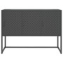  Sideboard Charcoal Steel Medium Adjustable Feet Sideboard A949-335870