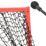  Golf Practice Net Black and Red 120.1"x35.8"x83.9" Polyester A949-93751