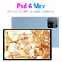 10.1 inch Pad6Max Tablet MTK6735 Quad-core 2GB RAM 32GB ROM Dual SIM 4000mAh Battery WiFi Tablet Bl K484-PEL_0RLUS30J