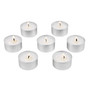 200 Pack Unscented Tea Lights Candles 6.5 Hours Long Burning Smokeless Tealight Candles, Dripless w E415-CLZ200GBS15IE36QIV0