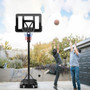 Portable Basketball Hoop with 4.6 to 10 Feet 10-Level Height Adjustable B593-SP37879