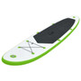 Inflatable Stand Up Paddleboard Set Green and White A949-92731