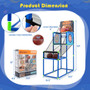 Kids Basketball Arcade Game with Electronic Scoreboard and Sound Effect B593-SP38012