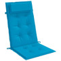  Highback Chair Cushion Set of 2 Light Blue A949-361886