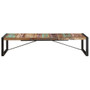 Coffee Table Multicolour Reclaimed Wood Large Durable A949-321589