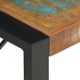 Coffee Table Multicolour Reclaimed Wood Large Durable A949-321589
