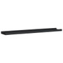 Frame Ledge Shelf Set of 2 Black MDF 31.5 in Wall mounting A949-323933
