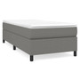 Bed Frame Dark Grey Fabric (100% polyester), plywood, engineered wood A949-3120898