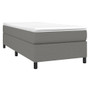 Bed Frame Dark Grey Fabric (100% polyester), plywood, engineered wood A949-3120898
