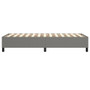 Bed Frame Dark Grey Fabric (100% polyester), plywood, engineered wood A949-3120898