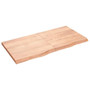Wall Shelf Light brown Solid oak wood 47x23.6 Foldable A949-363698