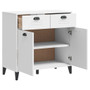 Storage Cabinet White Engineered wood and plastic Medium A949-374935