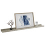 Wall Shelf Set of 4 Concrete Gray MDF 31.5 x 3.5 x 1.2 in A949-326706