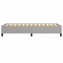  Bed Frame Light grey Polyester fabric, plywood, engineered wood A949-347098