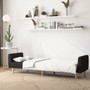 Sofa Bed Black Fabric (100% polyester), wood, foam Medium A949-375786