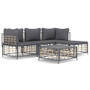 Garden Lounge Set Anthracite A949-3186741