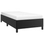 Bed Frame Black Faux leather, plywood, engineered wood Twin XL A949-347277