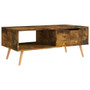 Coffee Table Smoked oak Engineered wood Medium Coffee Table A949-326794