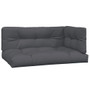 Pallet Sofa Set Anthracite Solid acacia wood Medium Modular A949-3209361
