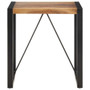 Dining Table Acacia wood finish, Black legs Solid Acacia wood A949-321598
