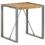 Dining Table Rough Mango Wood and Grey A949-321599