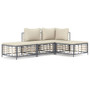 Garden Lounge Set Anthracite A949-3186726