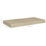 Wall Shelf Set of 2 Oak Honeycomb MDF, metal 19.7x9.1x1.5 in A949-323872