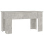 Coffee Table Concrete gray Engineered wood Medium Sliding Top A949-809687