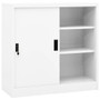  Office Cabinet White Steel 35.4 in x 15.7 in x 35.4 in A949-335950