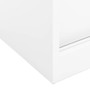  Office Cabinet White Steel 35.4 in x 15.7 in x 35.4 in A949-335950