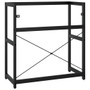  Bathroom Washbasin Frame Black Powder-coated iron A949-338501