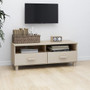  TV Cabinet Honey Brown Solid Pinewood, MDF 41.7 x 15.7 x 15.7 in A949-340468