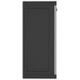  Outdoor Storage Cabinet Gray and Black Polypropylene Medium A949-364202