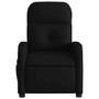  Massage Recliner Chair Black Polyester Fabric, Wood, Metal Standard A949-374208
