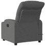  Massage Recliner Chair Dark Grey 100% Polyester, Metal, Plywood A949-3206852