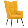  Relaxing Chair With Stool Mustard Yellow A949-328091