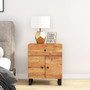  Bedside Cabinet Natural wood and black A949-350669