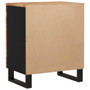  Bedside Cabinet Natural wood and black A949-350669