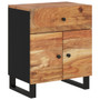  Bedside Cabinet Natural wood and black A949-350669