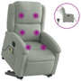  Electric Stand Up Massage Recliner Chair Light gray A949-3205964