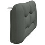  Headboard Cushion Dark grey 100% polyester Queen A949-374629