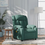  Massage Recliner Chair Dark Green A949-373592