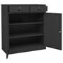 Office Cabinet Anthracite Steel Medium Locks Office Cabinet A949-336412