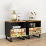 Bedside Cabinet Set of 2 Multicolor A949-350653